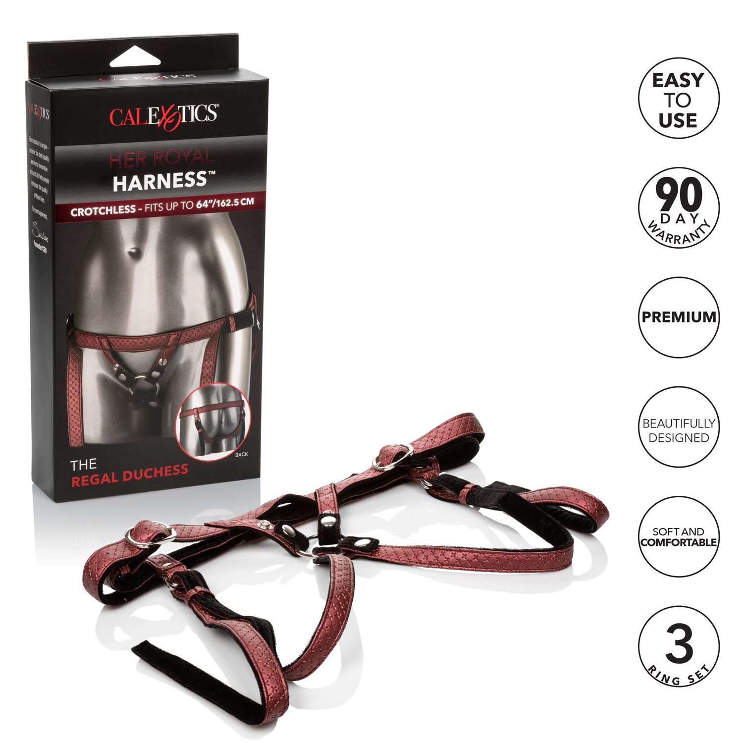 Her Royal Harness The Regal Duchess Harnesses - Tophatter Daily Deals