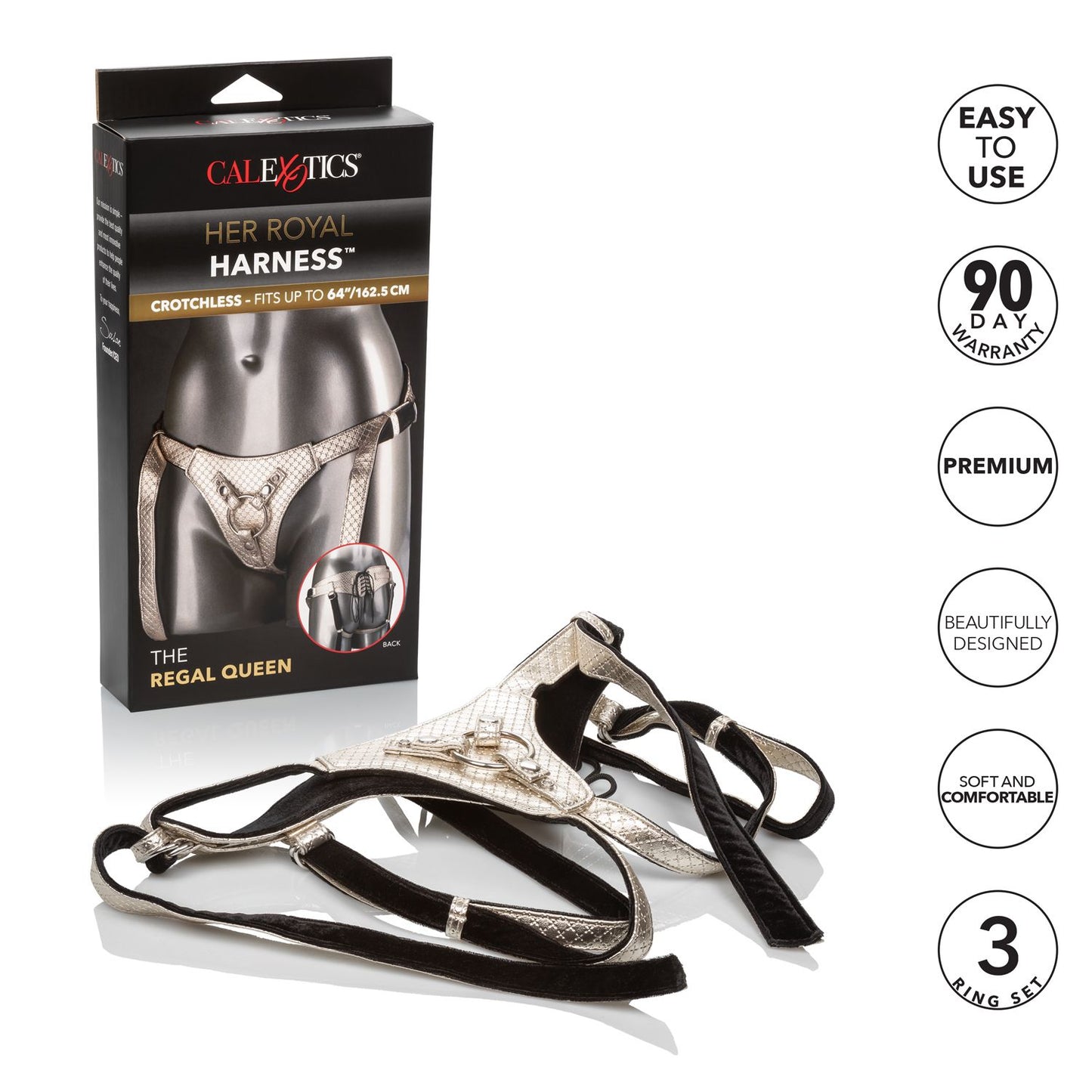 Her Royal Harness The Regal Queen Harnesses - Tophatter Daily Deals