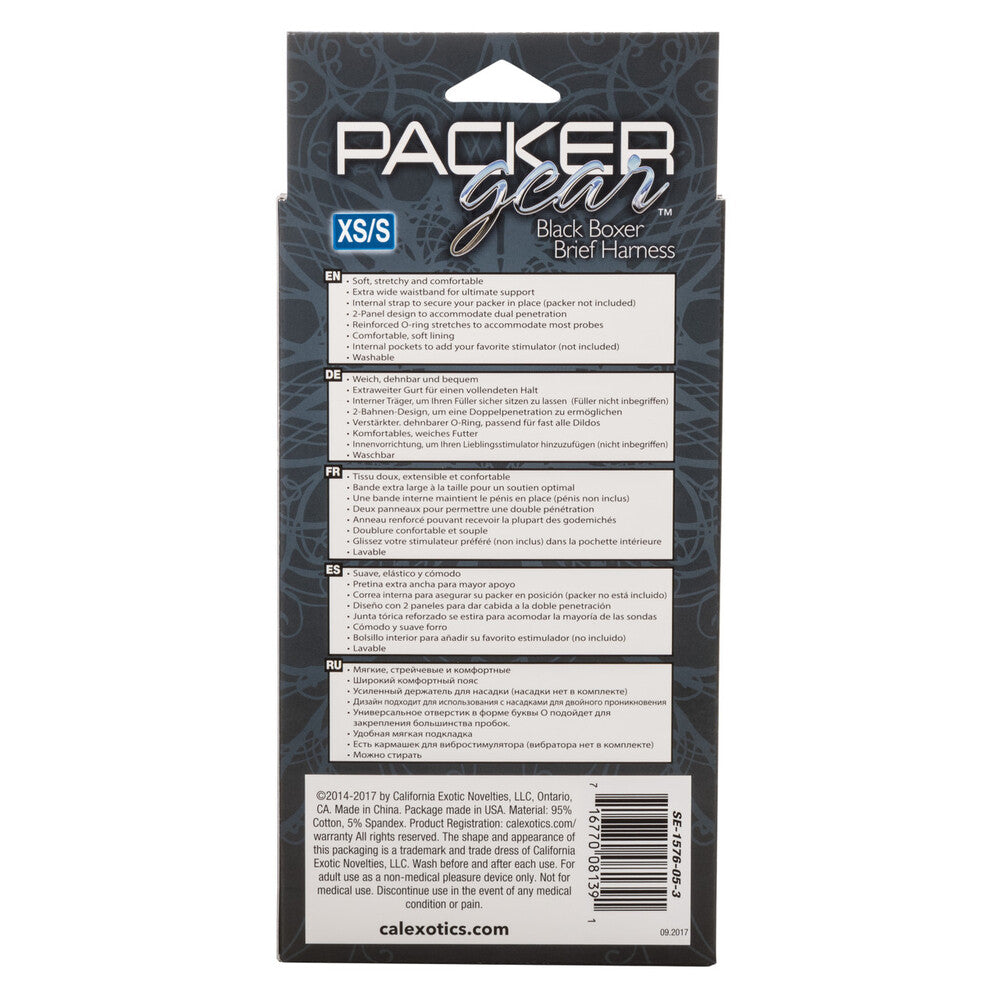 Packer Gear Boxer Harness (Black, Extra Small to Small) – Adjustable Harness > Gender > Bodywear - Tophatter Daily Deals