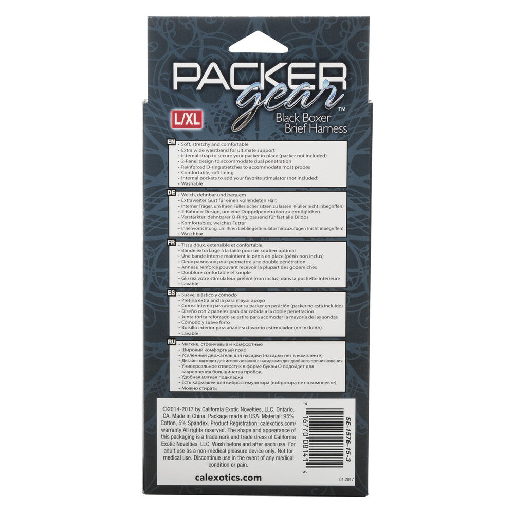 Packer Gear Boxer Harness Black Large to Xtra Large > Gender > Bodywear - Tophatter Daily Deals