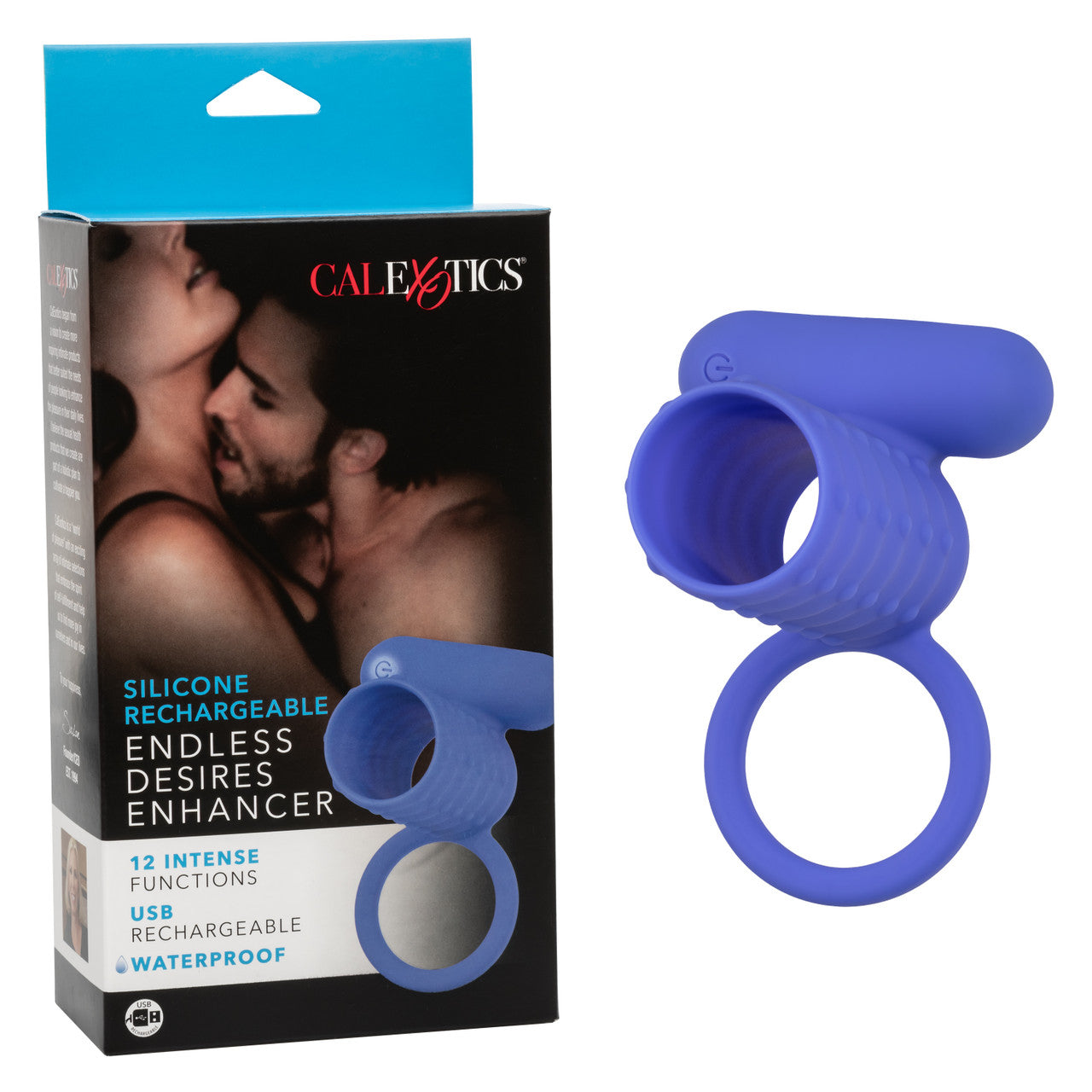 Endless Desires Enhancer – Ribbed Vibrating Cock Sleeve > Sex Toys For Men > Penis Sleeves - Tophatter Daily Deals