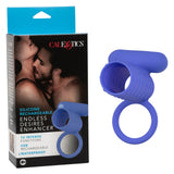 Endless Desires Enhancer – Ribbed Vibrating Cock Sleeve > Sex Toys For Men > Penis Sleeves - Tophatter Daily Deals