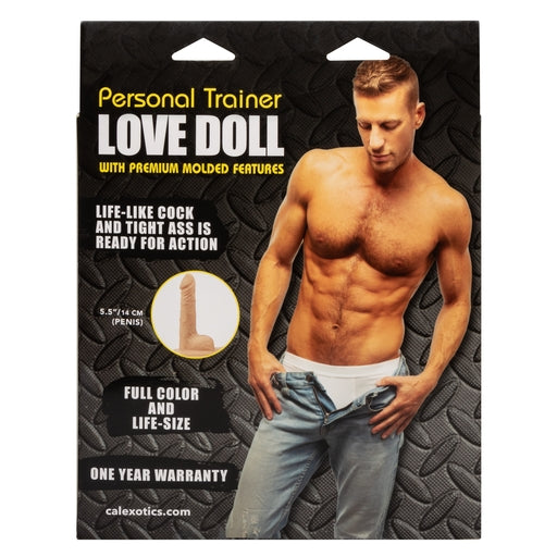 Personal Trainer Love Doll Life-Size Male Inflatable Sex Doll with Full Colour Face and 5.5 Inch Life-Like Cock > Sex Toys > Sex Dolls > Novelty Inflatables - Tophatter Daily Deals