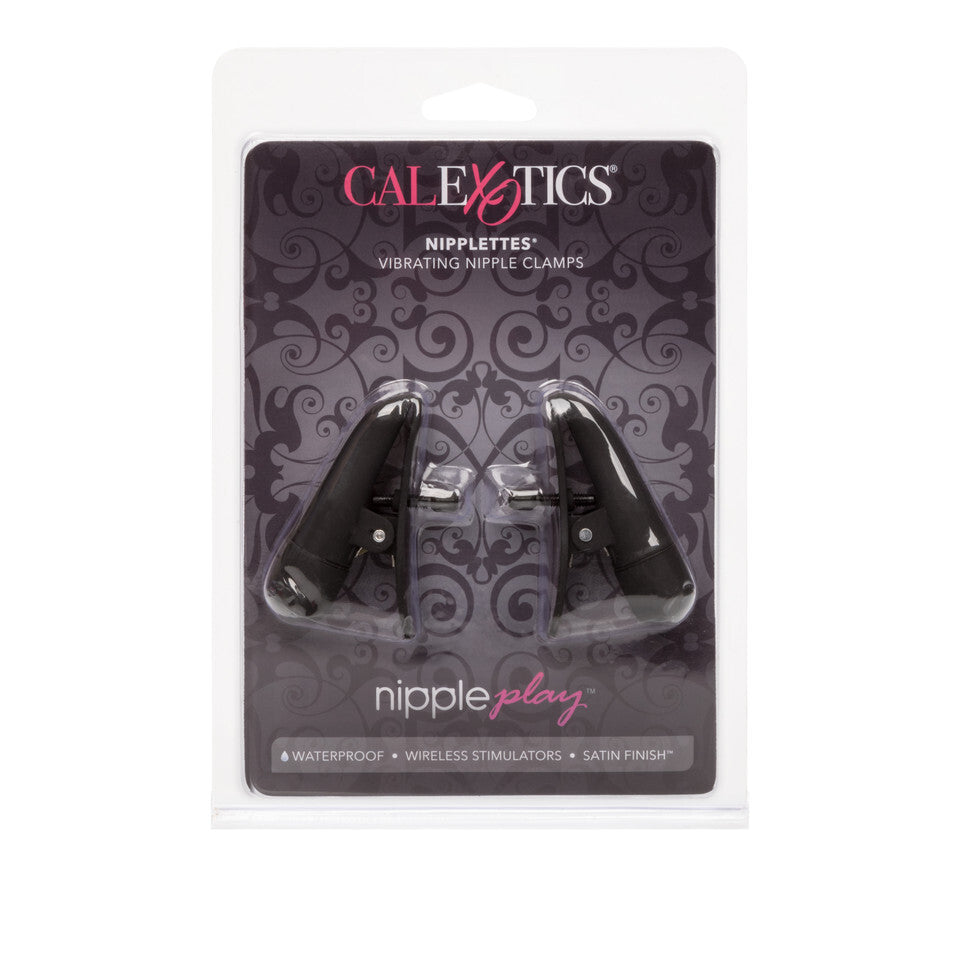 Vibrating Black Nipplettes Nipple Clamps For Pleasure > Sex Toys > Nipple Clamps - Tophatter Daily Deals