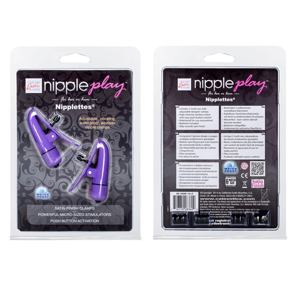 Nipple Play Nipplettes Nipple Clamps - Tophatter Daily Deals
