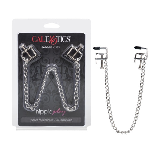 Nipple Play Padded Vises Adjustable Nickel-Free Silver Clamps with Soft PVC Pads > Sex Toys > Nipple Clamps - Tophatter Daily Deals