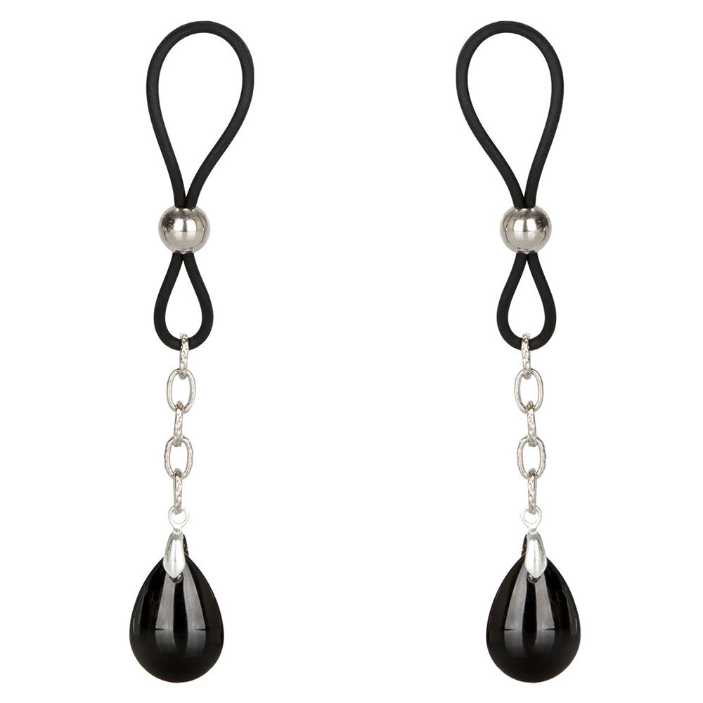 Nipple Play Non-Piercing Nipple Jewelry Crystal Teardrops – Adjustable Nipple Jewelry > Clothes > Body Jewellery (Non Piercing) - Tophatter Daily Deals