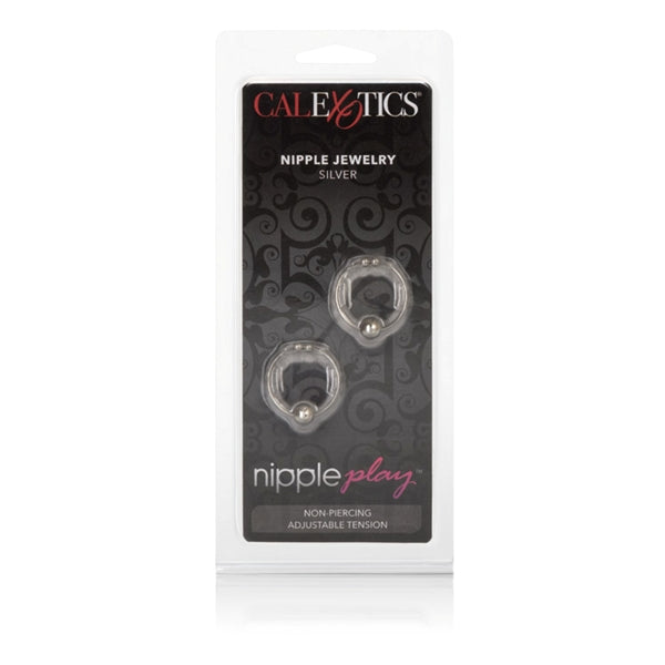 Nipple Play Nipple Jewelry - Silver Rings Body Jewelry - Tophatter Daily Deals