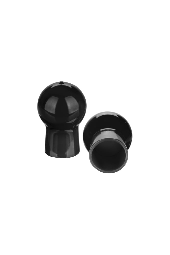 Cal Exotics - Nipple Play - Advanced Nipple Suckers - Black BDSM - Tophatter Daily Deals