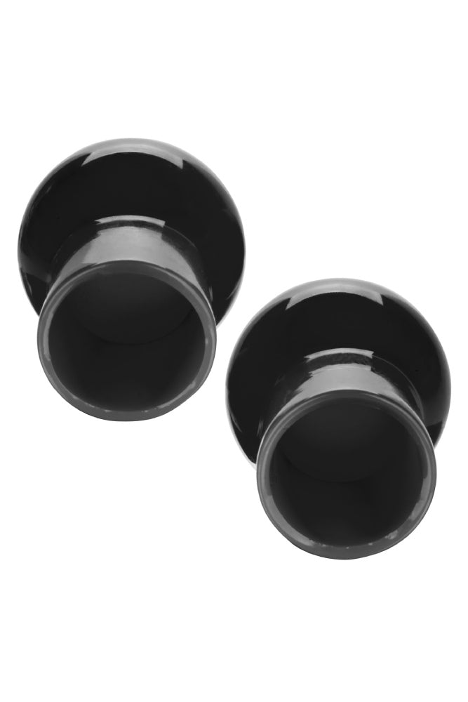 Cal Exotics - Nipple Play - Advanced Nipple Suckers - Black BDSM - Tophatter Daily Deals