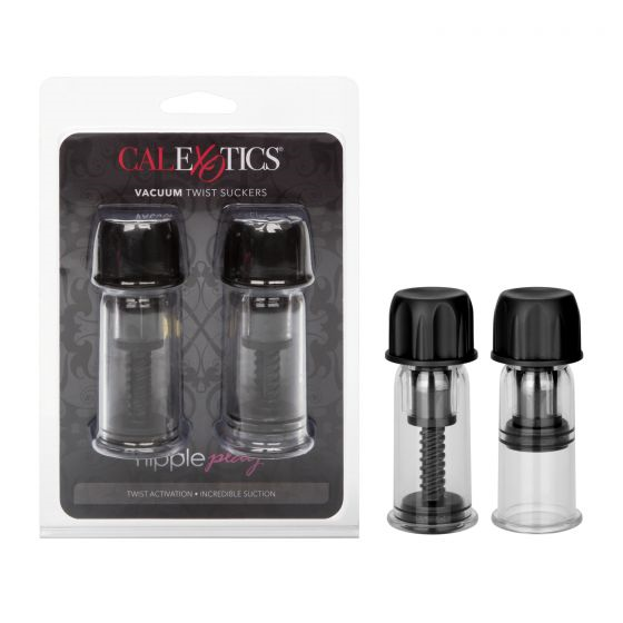 Nipple Play Vacuum Twist Suckers – Compact Nipple Stimulators > Sex Toys > Nipple Suckers - Tophatter Daily Deals