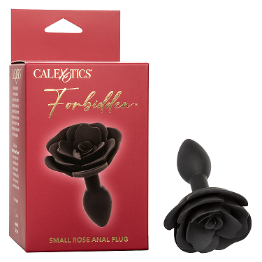Forbidden Small Rose – Body-Safe Silicone Small Anal Plug > Anal Range > Butt Plugs - Tophatter Daily Deals