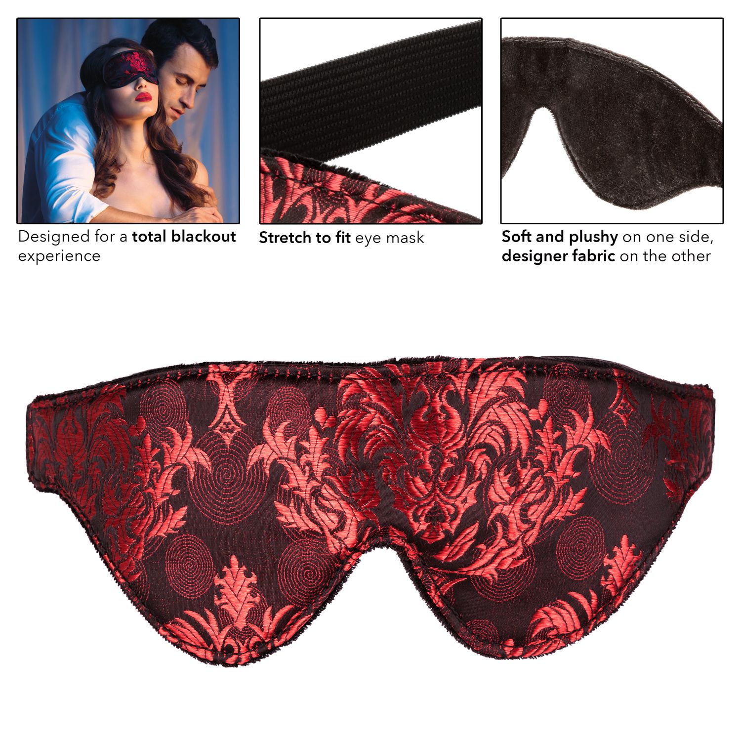 Scandal Black Out Eyemask Blindfolds - Tophatter Daily Deals
