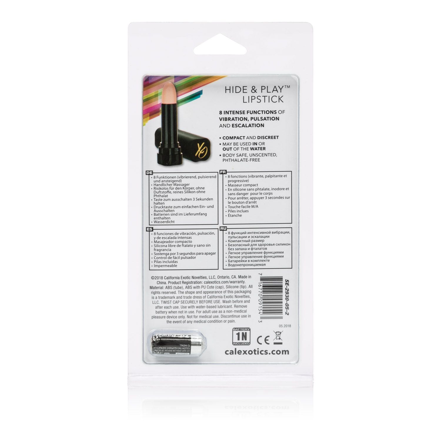 Hide & Play Lipstick Bullets - Tophatter Daily Deals