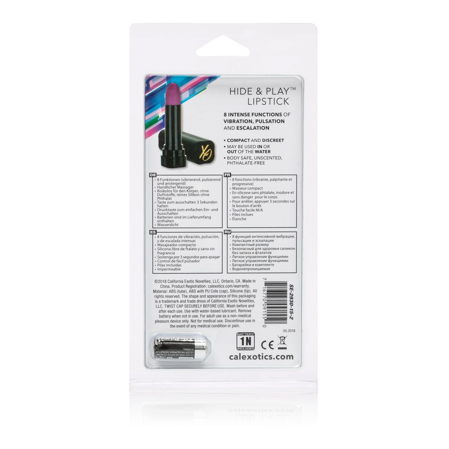 Hide & Play Lipstick Bullets - Tophatter Daily Deals