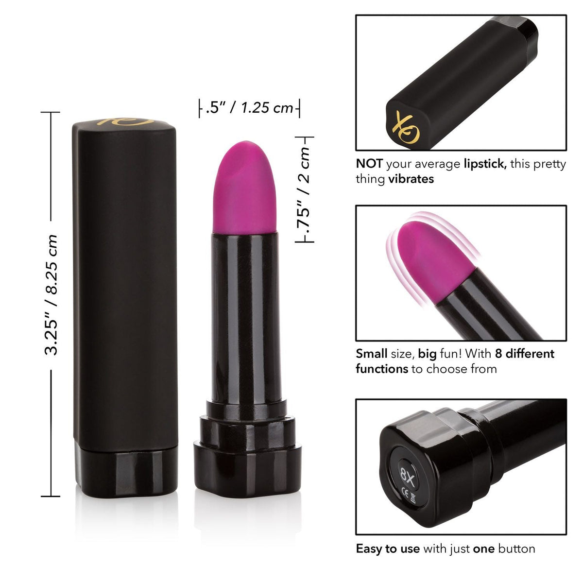 Hide & Play Lipstick Bullets - Tophatter Daily Deals