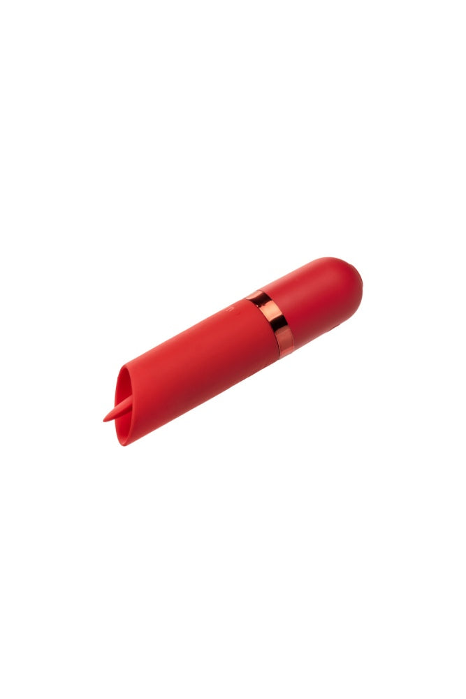Cal Exotics - Kyst - Flicker Vibrator with Flickering Tongue - Red Sex Toy - Tophatter Daily Deals