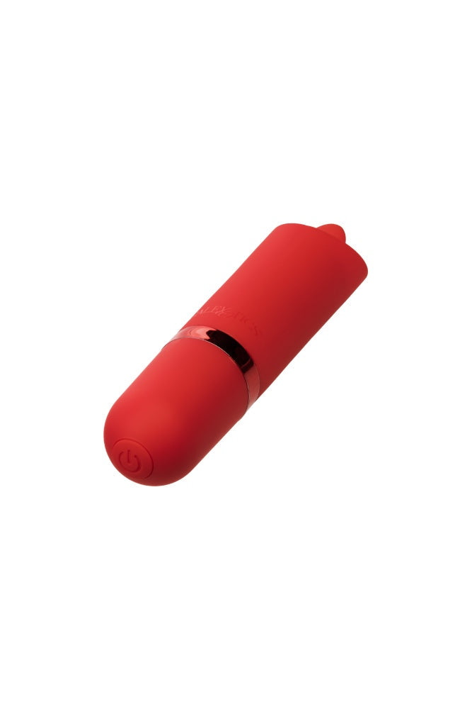 Cal Exotics - Kyst - Flicker Vibrator with Flickering Tongue - Red Sex Toy - Tophatter Daily Deals