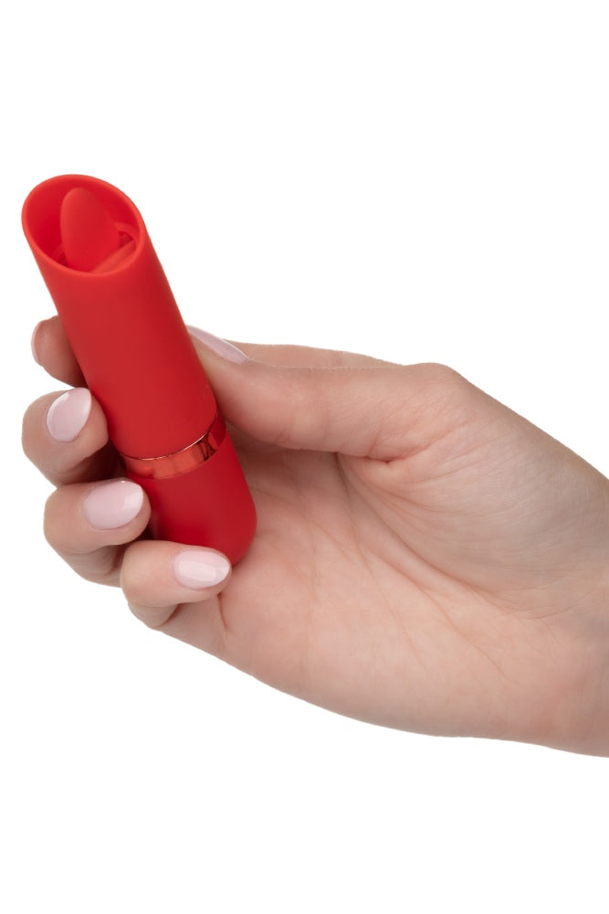 Cal Exotics - Kyst - Flicker Vibrator with Flickering Tongue - Red Sex Toy - Tophatter Daily Deals