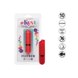 Kyst Flicker Mini (Pink) – Waterproof Mini Massager with Flickering Tongue Tip and 10 Vibration Functions > Vibrators > Finger Vibrators - Tophatter Daily Deals