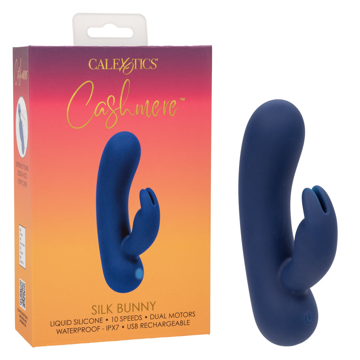 Cashmere Silk Bunny Vibrator with Dual Motors and Waterproof Design > Vibrators > Ladies > Rabbit - Tophatter Daily Deals