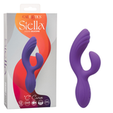Stella Liquid Silicone C Curve (Purple) – Waterproof Dual Massager with 12 Vibration Functions > Vibrators > Ladies > Rabbit Multi - Tophatter Daily Deals