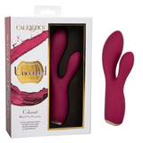Uncorked Cabernet Dual Massager in Deep Wine Red with 10 Speeds and Silicone Vibrator > Vibrators > Ladies > Rabbit - Tophatter Daily Deals