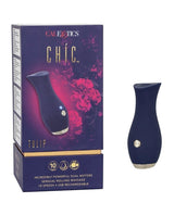 Chic Tulip Waterproof Dual Motor Rolling Massager in Navy Blue with 10 Speeds and Rechargeable > Sex Toys For Ladies > Rose Stimulators - Tophatter Daily Deals