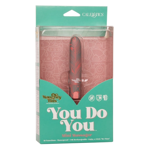 Naughty Bits You Do You Mini Massager 3-Inch Silicone Bullet with Floral Pattern and 10 Vibration Functions > Vibrators > Mini Vibrators - Tophatter Daily Deals