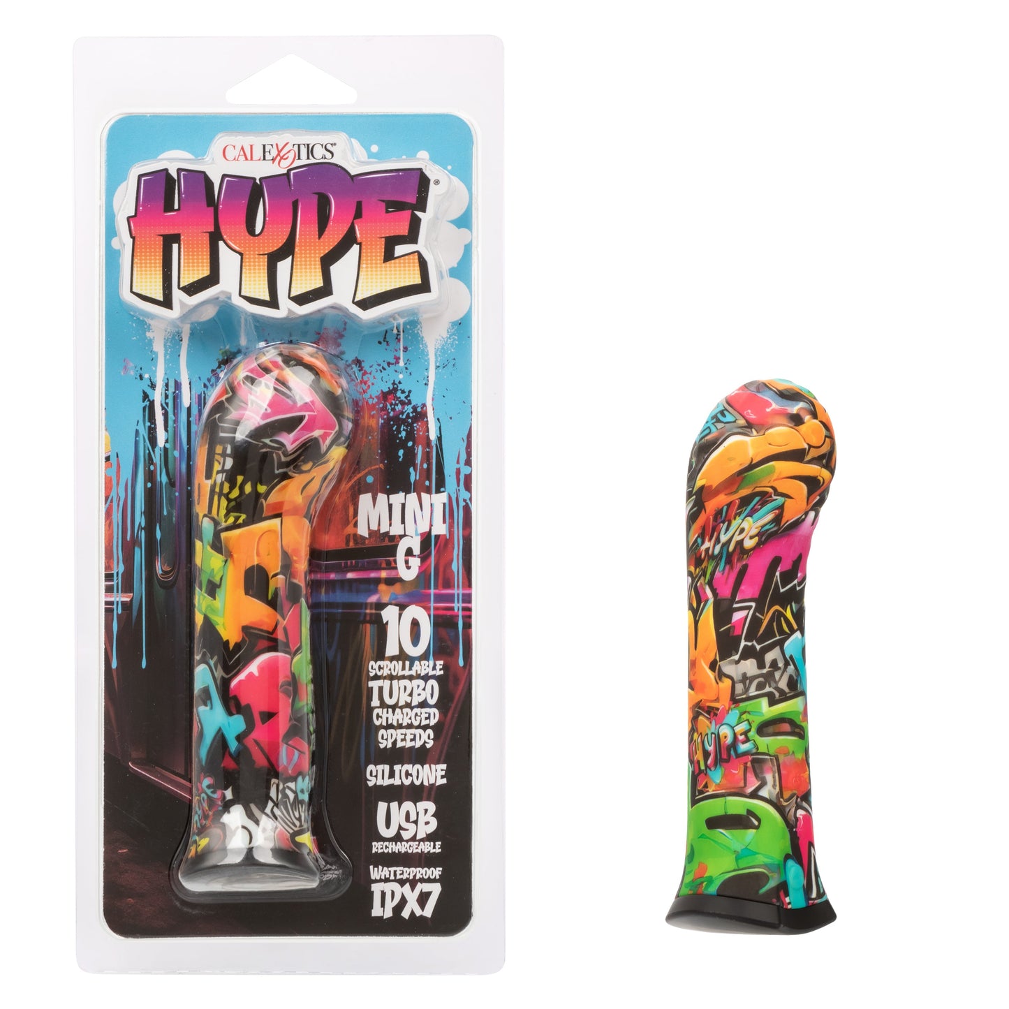 Hype Mini G Silicone Vibrator with 10 Turbo Charged Speeds and Waterproof Design > Vibrators > Mini Vibrators - Tophatter Daily Deals