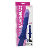 Overdrive Ridged Thruster (Blue) – Remote-Controlled Sex Machine > Dildos > Thrusting Dildos - Tophatter Daily Deals