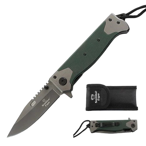 Snake Eye - Spring Assisted Knife - Tophatter Daily Deals