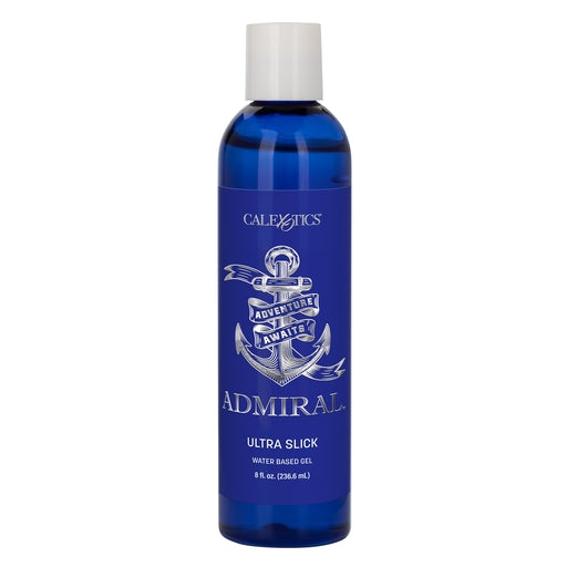 Admiral Ultra Slick Water Based Gel Lubricant 8 Fl Oz Clear > Lube > Water Based - Tophatter Daily Deals
