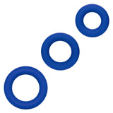 Admiral Universal Cock Ring Set – Gradual Size Silicone Rings Set > Cock Ring > Sets - Tophatter Daily Deals