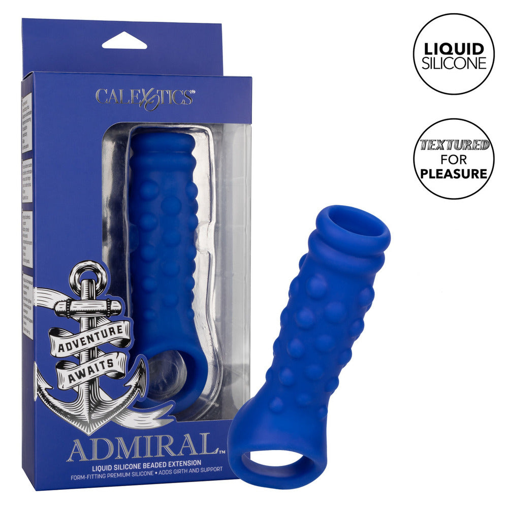 Admiral Beaded Extension – Beaded Penis Extension > Sex Toys For Men > Penis Sleeves - Tophatter Daily Deals