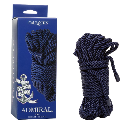 Admiral Rope 32.75 Feet / 10 Meters Navy Blue Multi-Purpose Body-Safe Rope > Bondage Gear > Rope - Tophatter Daily Deals