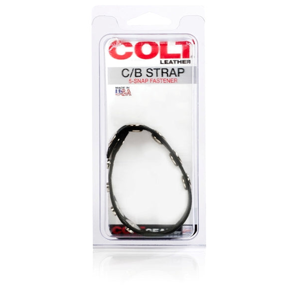 COLT Leather 5 Snap Fastener C-Rings - Tophatter Daily Deals