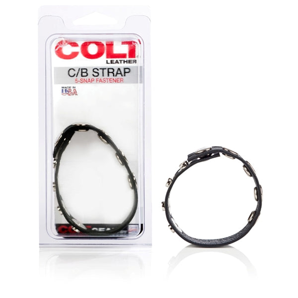 COLT Leather 5 Snap Fastener C-Rings - Tophatter Daily Deals