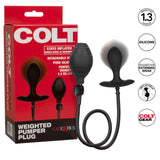 Colt Weighted Pumper Plug – Inflatable Anal Plug for Men > Anal Range > Tunnel and Stretchers - Tophatter Daily Deals