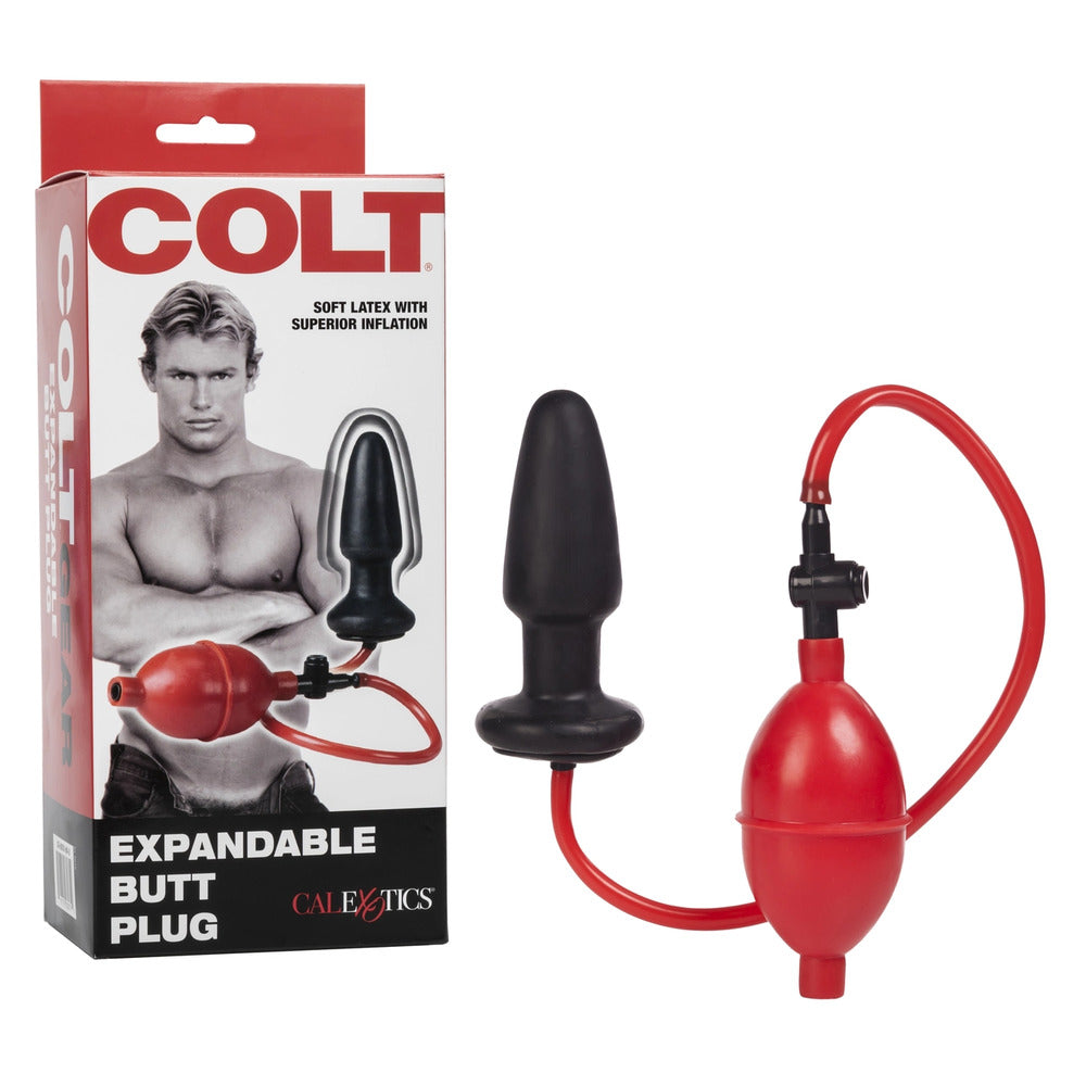 Colt Expandable Butt Plug – Adjustable Inflatable Anal Toy > Anal Range > Tunnel and Stretchers - Tophatter Daily Deals
