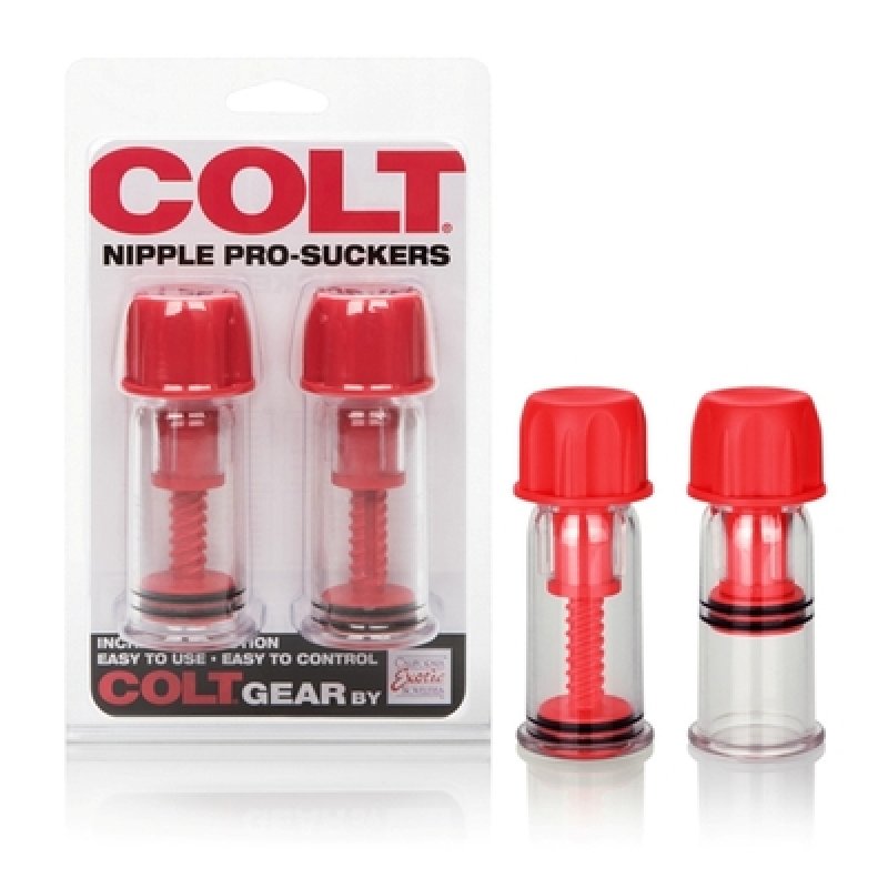 Colt Nipple Pro-Suckers – Adjustable Suction Nipple Stimulators > Sex Toys > Nipple Suckers - Tophatter Daily Deals