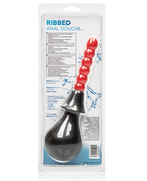 Ribbed Anal Douche Douches - Tophatter Daily Deals