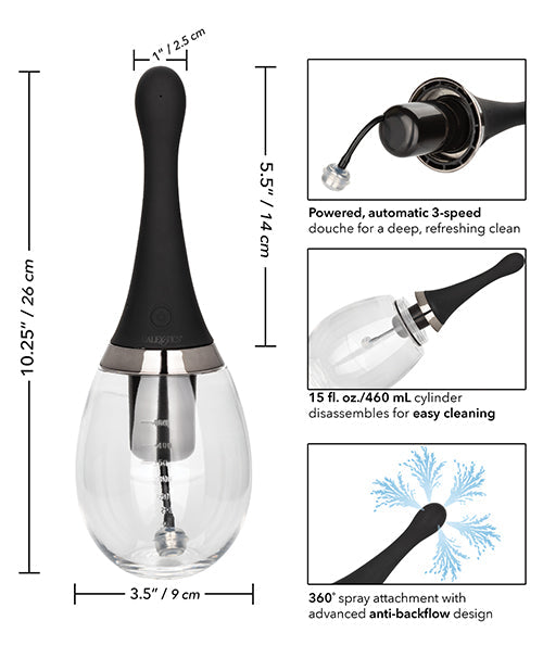 Executive Rechargeable Auto Douche Douches - Tophatter Daily Deals