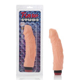Raw Studs Super Veined Vibrator - Beige - Tophatter Daily Deals