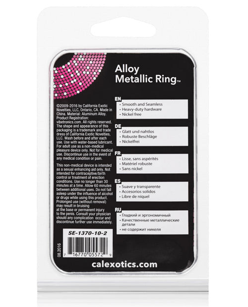 Alloy Metallic Ring C-Rings - Tophatter Daily Deals