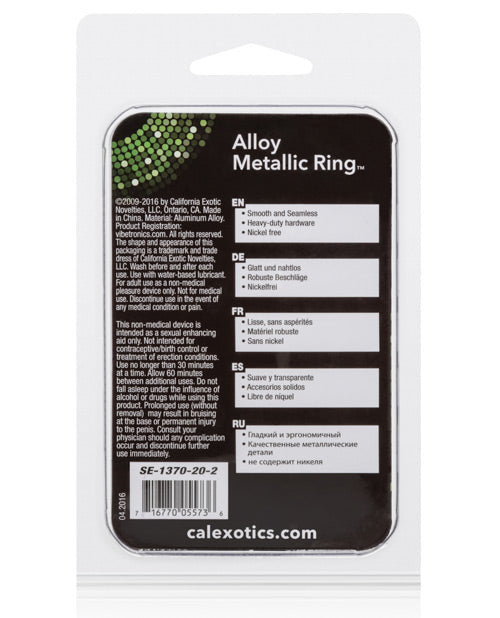 Alloy Metallic Ring C-Rings - Tophatter Daily Deals