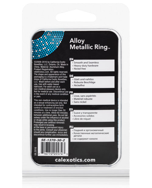 Alloy Metallic Ring C-Rings - Tophatter Daily Deals