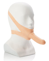 Accommodator Face Harness & Dildo Ivory Dildoes & Dongs - Tophatter Daily Deals