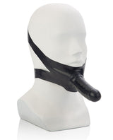 Accommodator Face Harness & Dildo Black Dildoes & Dongs - Tophatter Daily Deals
