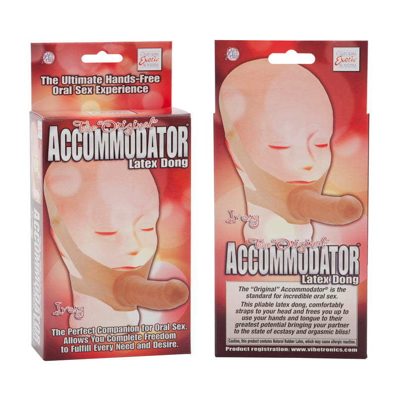 Accommodator Face Harness & Dildo Dildoes & Dongs - Tophatter Daily Deals